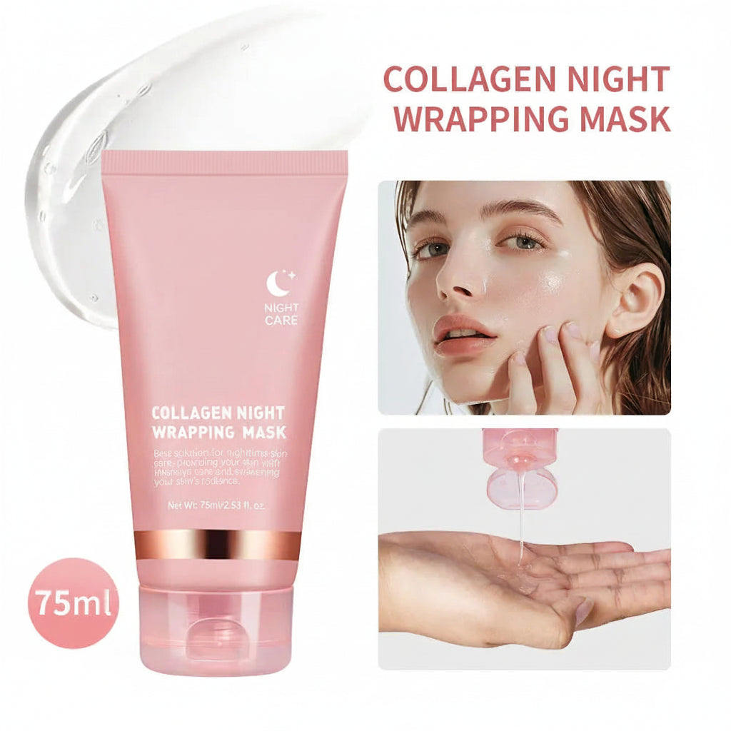Korean Deep Collagen Mask Peel Off Mask Face Anti Wrinkle Lifting  Skin Care Masks Bio Pack Night Wrapping Woman Overnight Skin