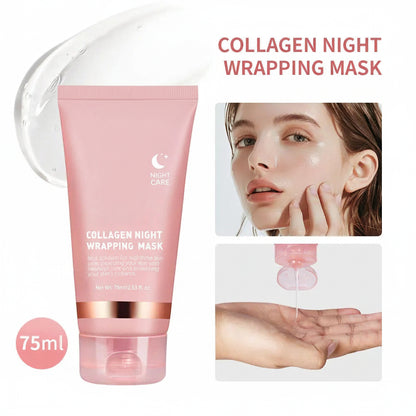Korean Deep Collagen Mask Peel Off Mask Face Anti Wrinkle Lifting  Skin Care Masks Bio Pack Night Wrapping Woman Overnight Skin